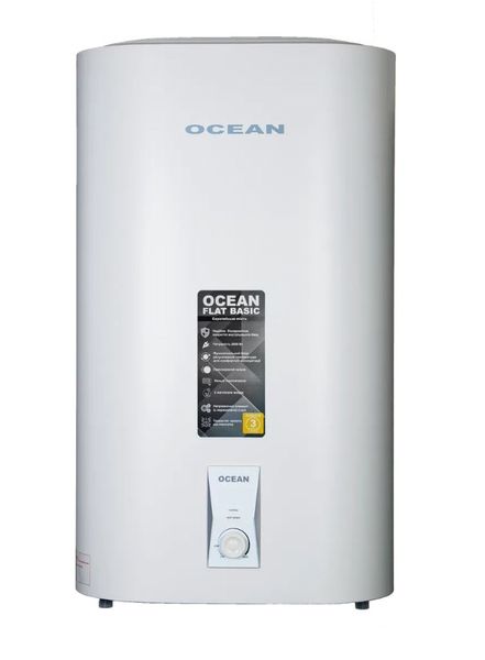 Бойлер OCEAN FLAT RZB50М EТ+WT(мокрый тэн) BASIC 50л 37080 фото