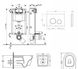 Набір Qtap інсталяція 3 в 1 Nest QT0133M425 з панеллю змиву круглою QT0111M11111SAT + унітаз з сидінням Swan QT16335178W SD00042995 фото 2