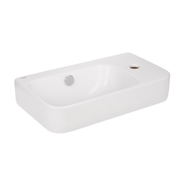 Раковина Qtap Tern 450х260х155 White с донным клапаном QT17115117RW SD00043863 фото