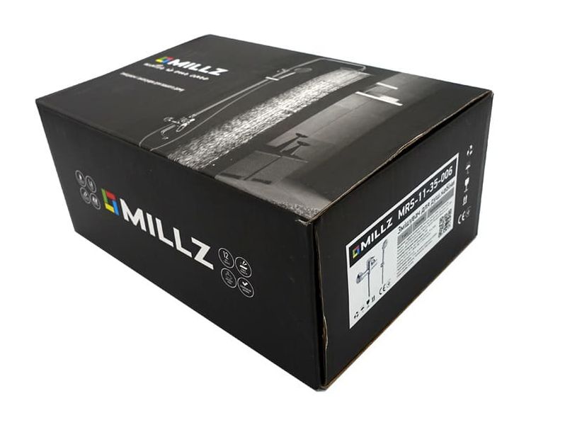 Змішувач для душ.кабіни ф.40 хром MILLZ MRS-53-40-025 фото