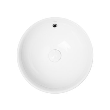 Раковина-чаша Qtap Robin 410х410х180 White с донным клапаном QT1311A004W SD00045946 фото