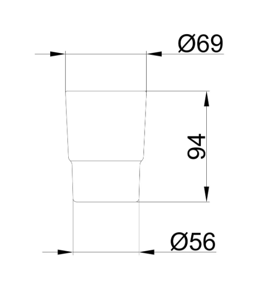 Стакан для зубных щеток Frap F752, стекло, матовый F752 фото