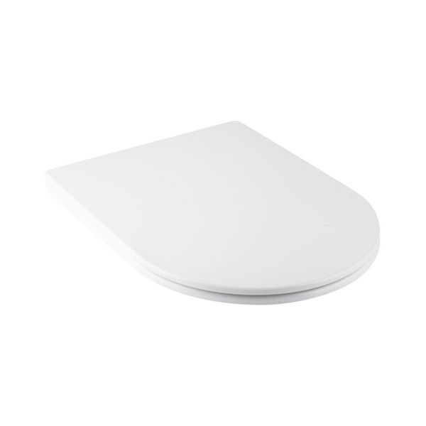 Сиденье для унитаза Qtap (Swan, Jay) с микролифтом Slim QT1699SC5176W SD00038757 фото