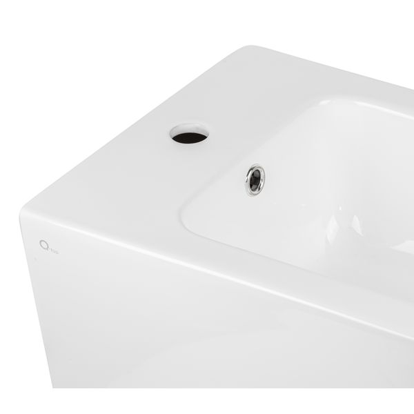 Биде напольное Qtap Crow 545х360х410 White QT05443370W SD00042522 фото