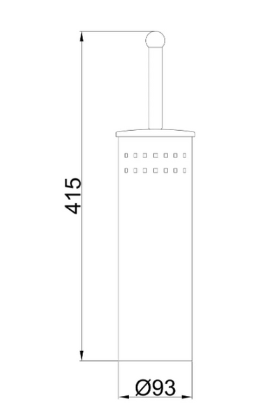 Ерж напольный Frap F902, хром F902 фото