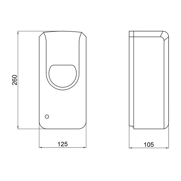 Дезинфектор Qtap Pohodli 6V бесконтактный QT170WH42921 White (Zdraví) SD00049035 фото