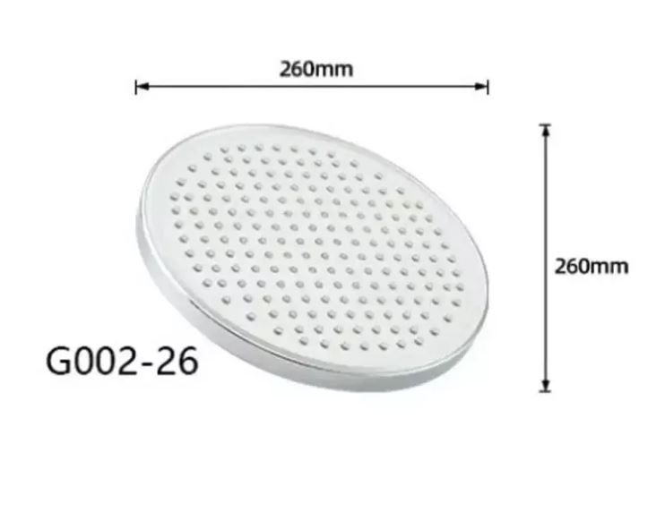 Тропический душ GAPPO G002-26, 260 мм, белый/хром G002-26 фото